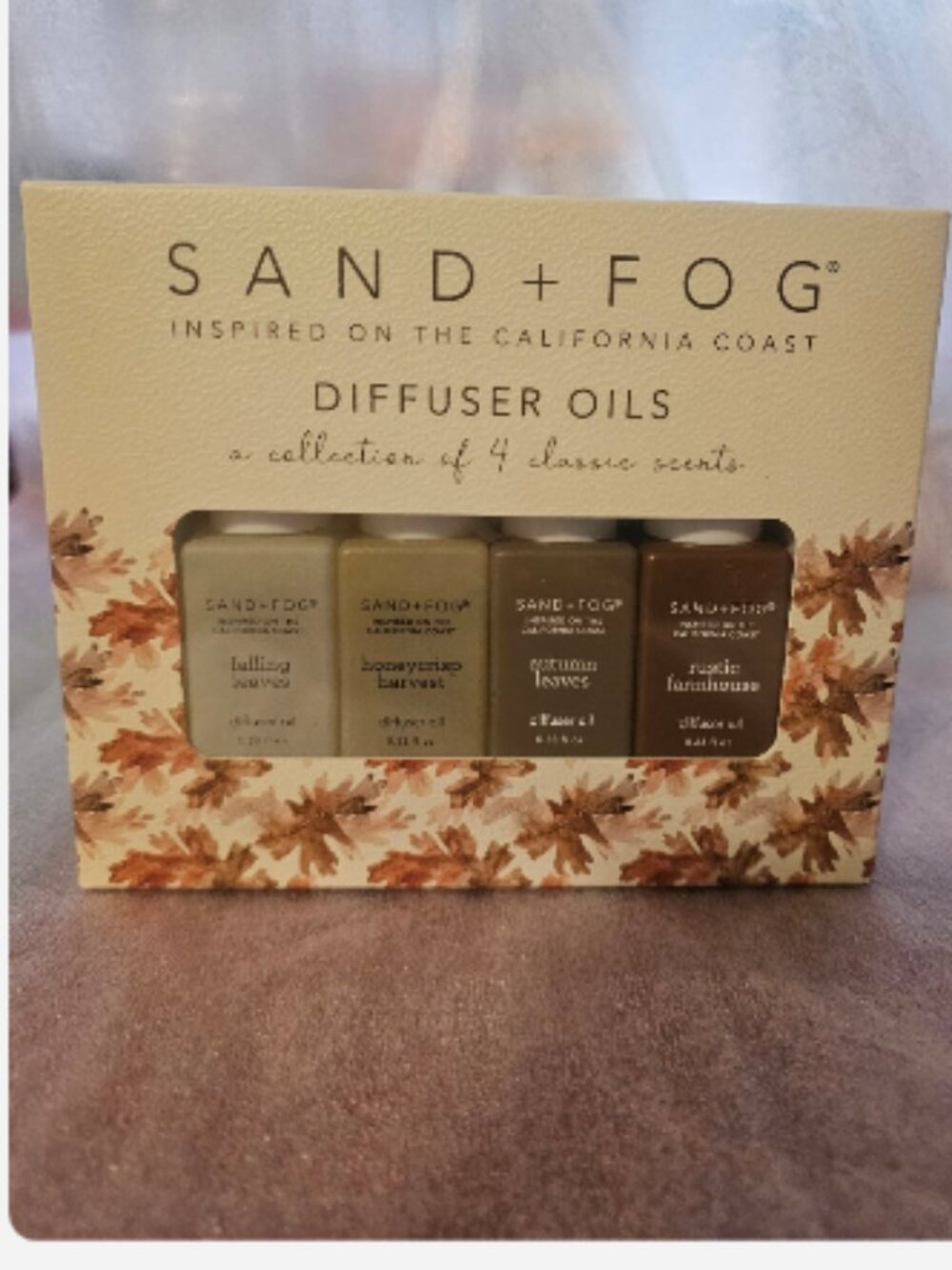 SAND + FOG Diffuser Oils – 4‑Piece Set (Fall Collection)